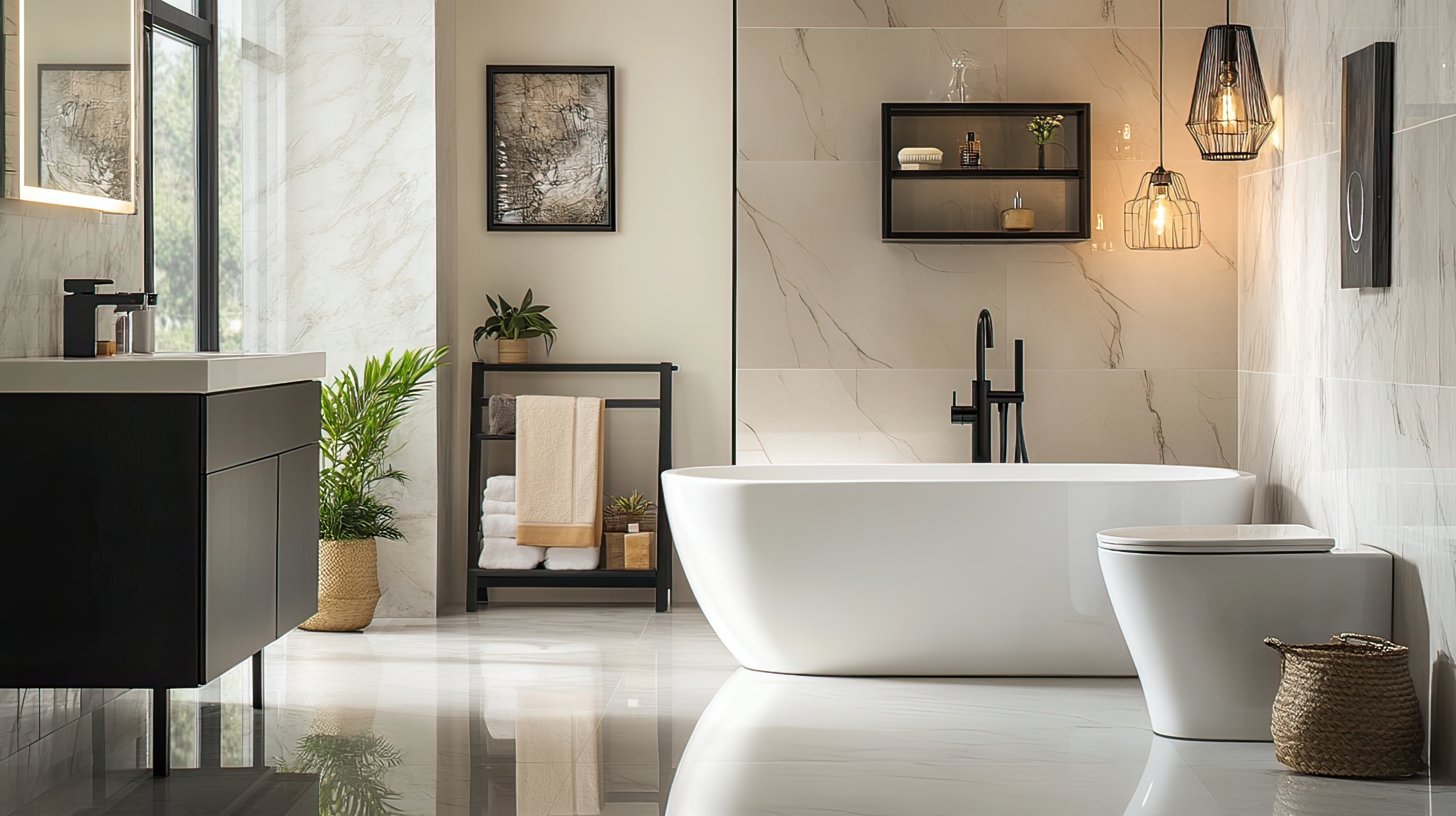Bathroom Trends Connect to the Unique