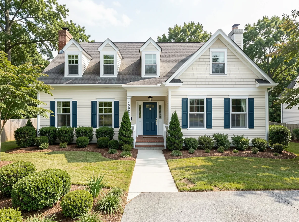 Well-maintained home exterior with refreshed curb appeal