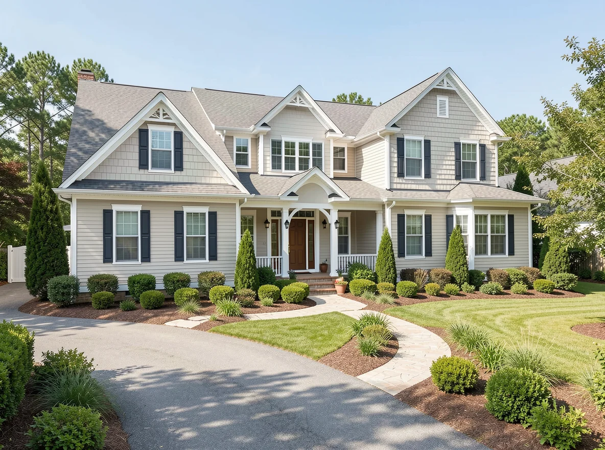 Starter home exterior in Norfolk