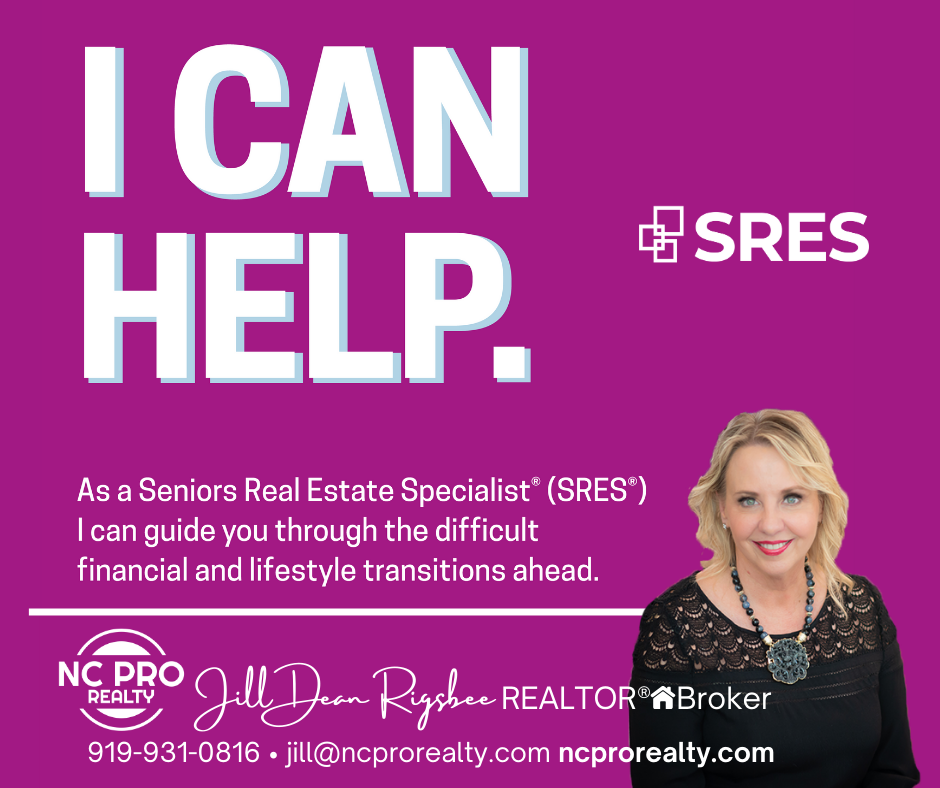 Jill Rigsbee SRES Realtor