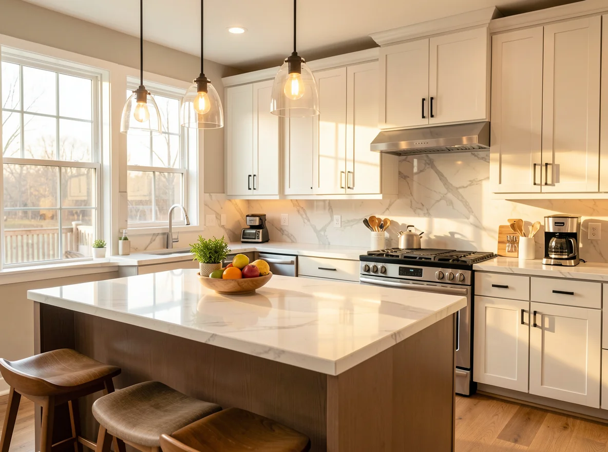 Updated kitchen in a Knoxville-area home