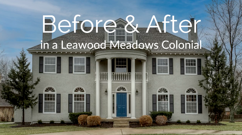 A Leawood Meadows Colonial Home Renvation