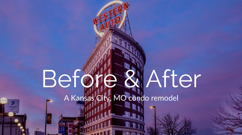 A Condo Renovation in the historic Western Auto building