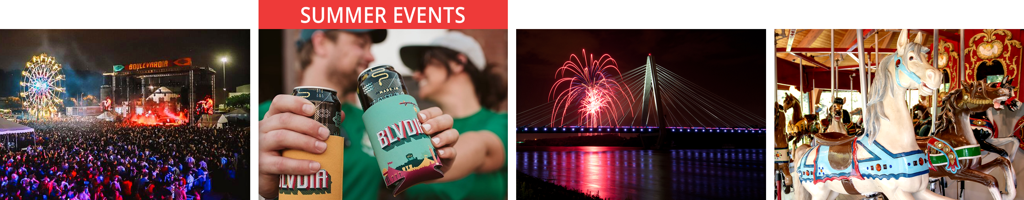 Get the inside scoop on summer fun in Kansas City! June, July & August bring the heat in KC with festivals, fairs, and seasonal fun. KC area summer events that you won't want to miss include Boulevardia for both music and craft brews, spectacular fireworks shows throughout the area, and the Johnson County Fair. 