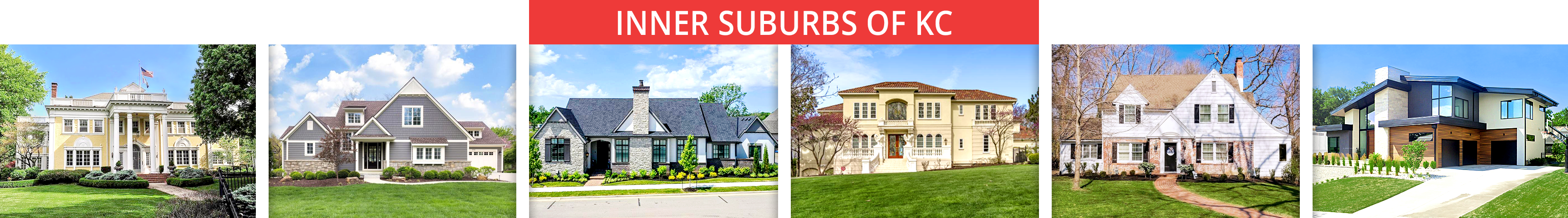 The Kansas City metro area is filled with many upscale suburban neighborhoods. Luxury living in the inner suburbs is outside of the inner city, yet close enough to be convenient to the Country Club Plaza, Midtown, and Downtown. This central location provides nearby golf courses and easy access to fine dining and shopping. These areas have excellent schools, a strong sense of community, and walkable, tree-lined streets. Neighborhoods here include larger lots and top tier amenities. KC area luxury homes here are a mixture of high-end older houses with unique architectural styles and luxurious new construction homes. 