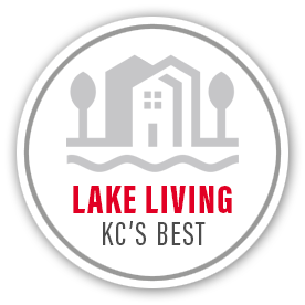 Icon button for KC's best lake neighborhoods