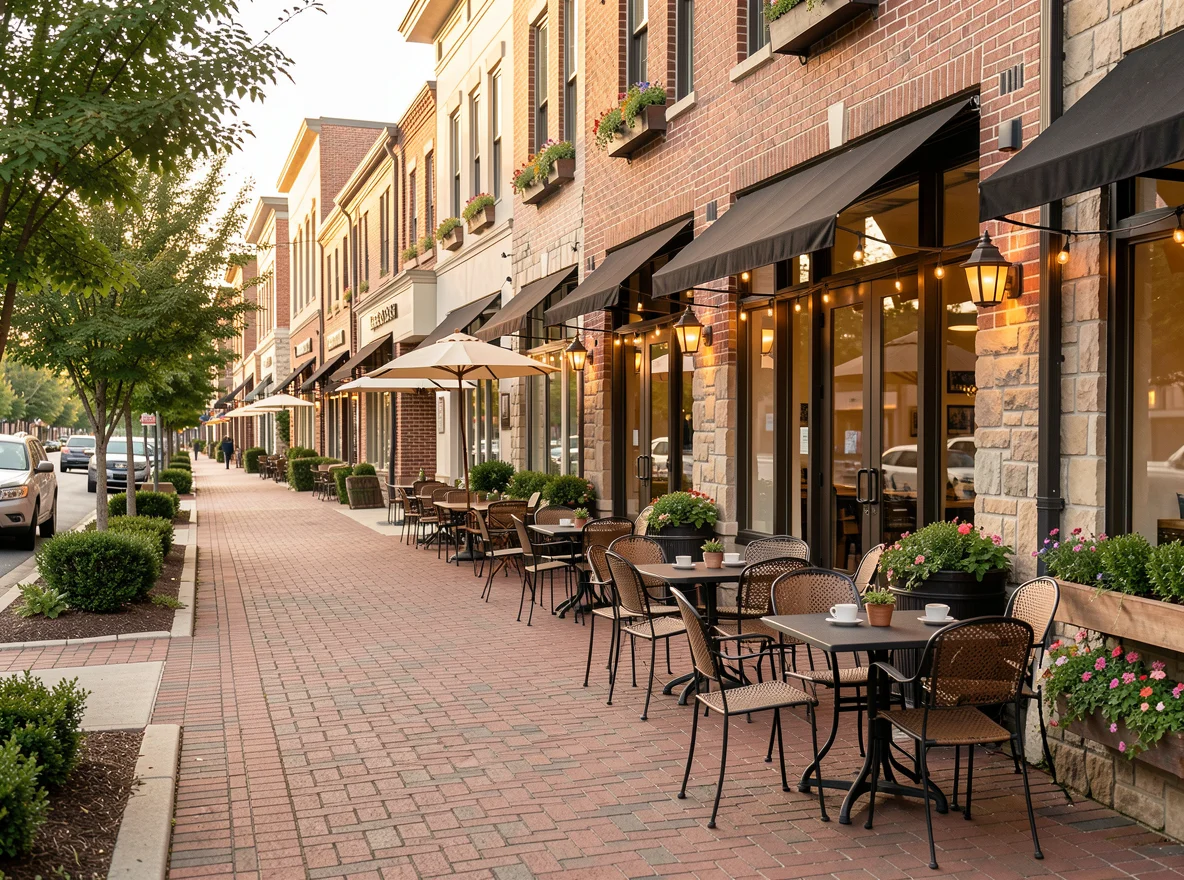 Shopping and dining district in Sandy Springs, Georgia