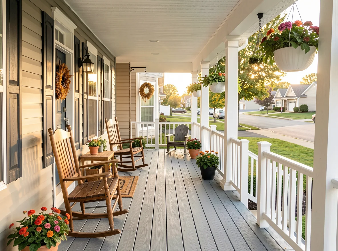Starter home front entry