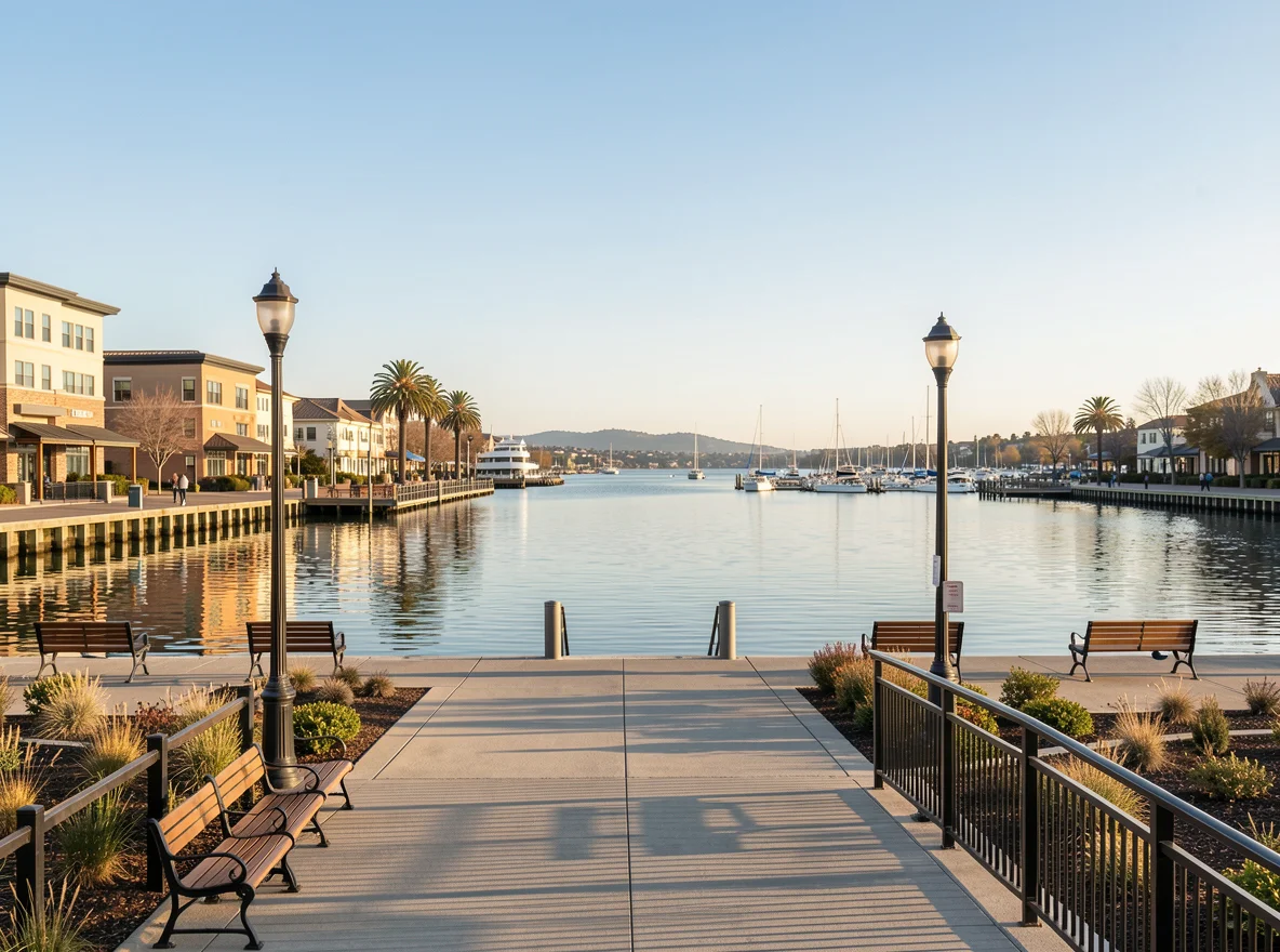 Waterfront view in Pittsburg