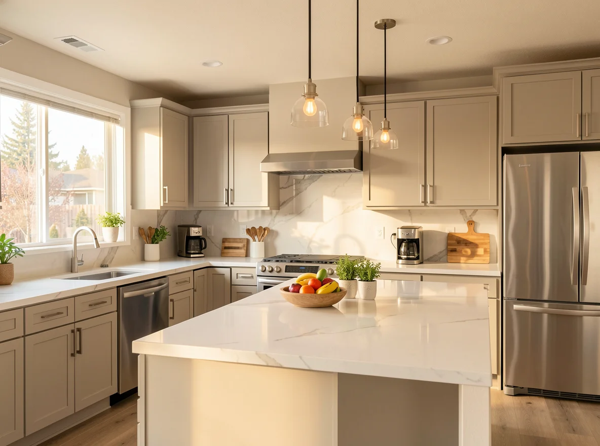 Updated kitchen ready for listing