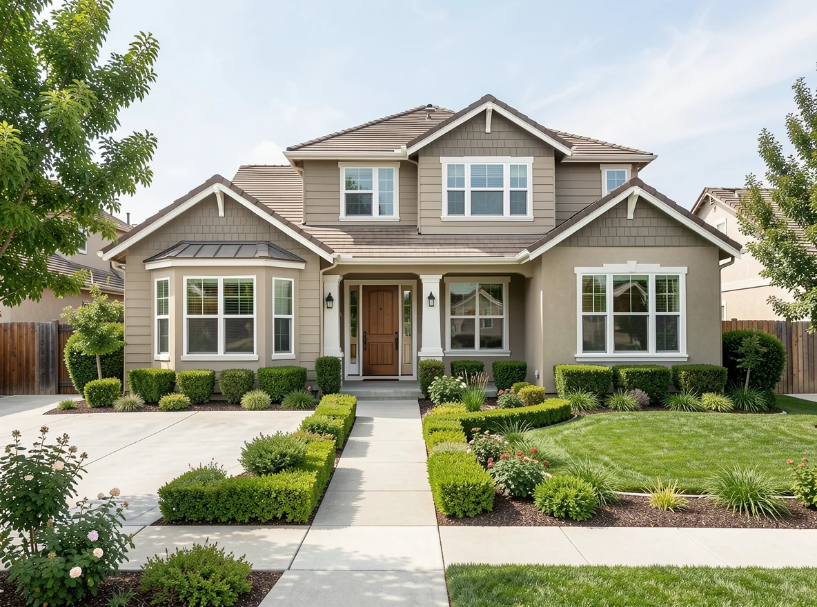 Updated home exterior in Antioch