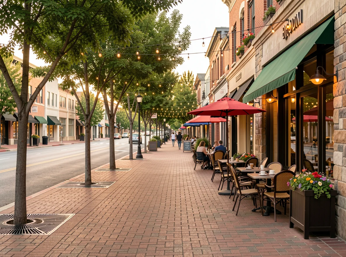 Downtown Walnut Creek streetscape