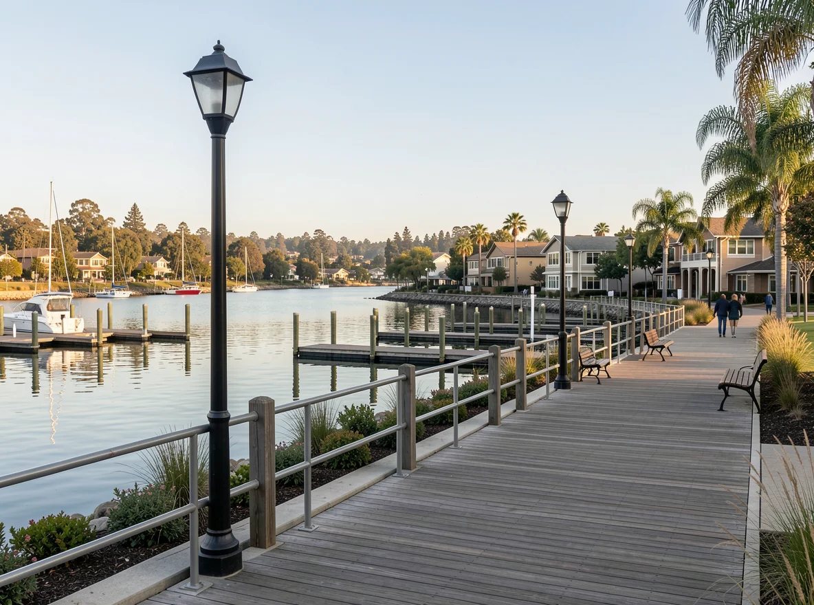 Delta waterfront near Antioch