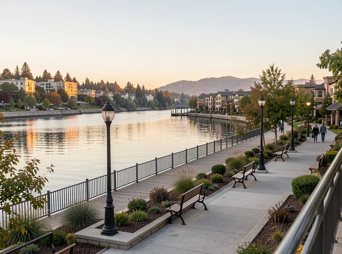 Waterfront view near Pittsburg and Oakley