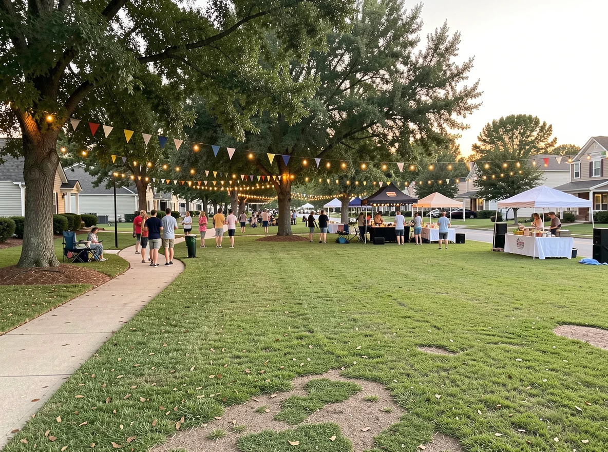 Community green space in Warner Robins