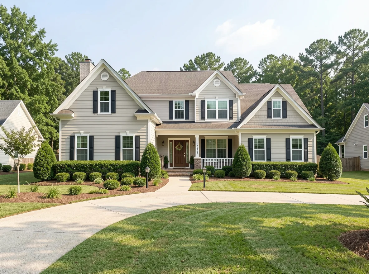 Home exterior in Byron