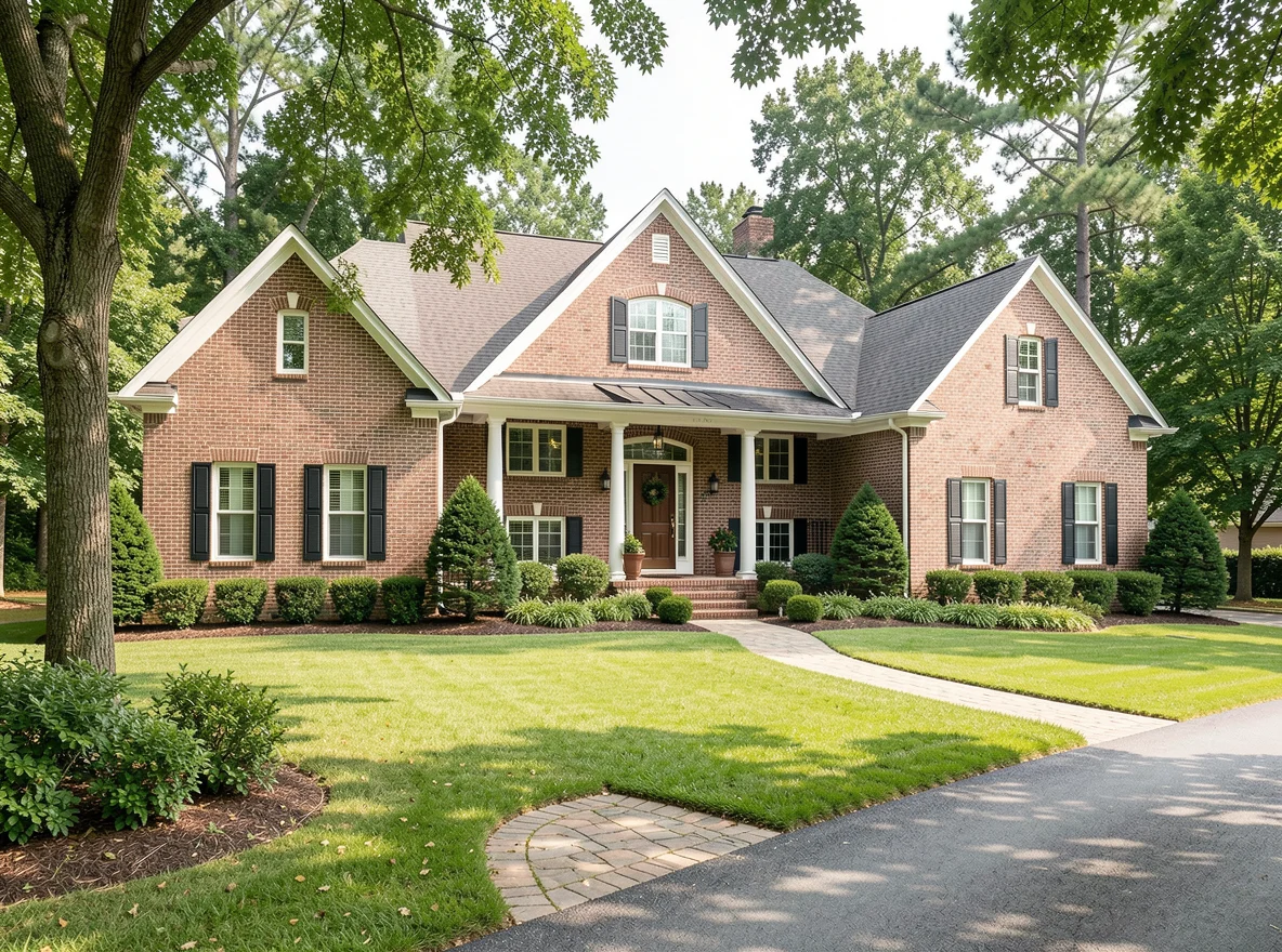 Traditional Macon home exterior