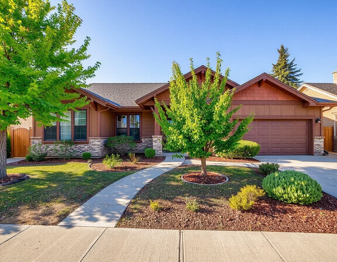 Updated home exterior in Windsor