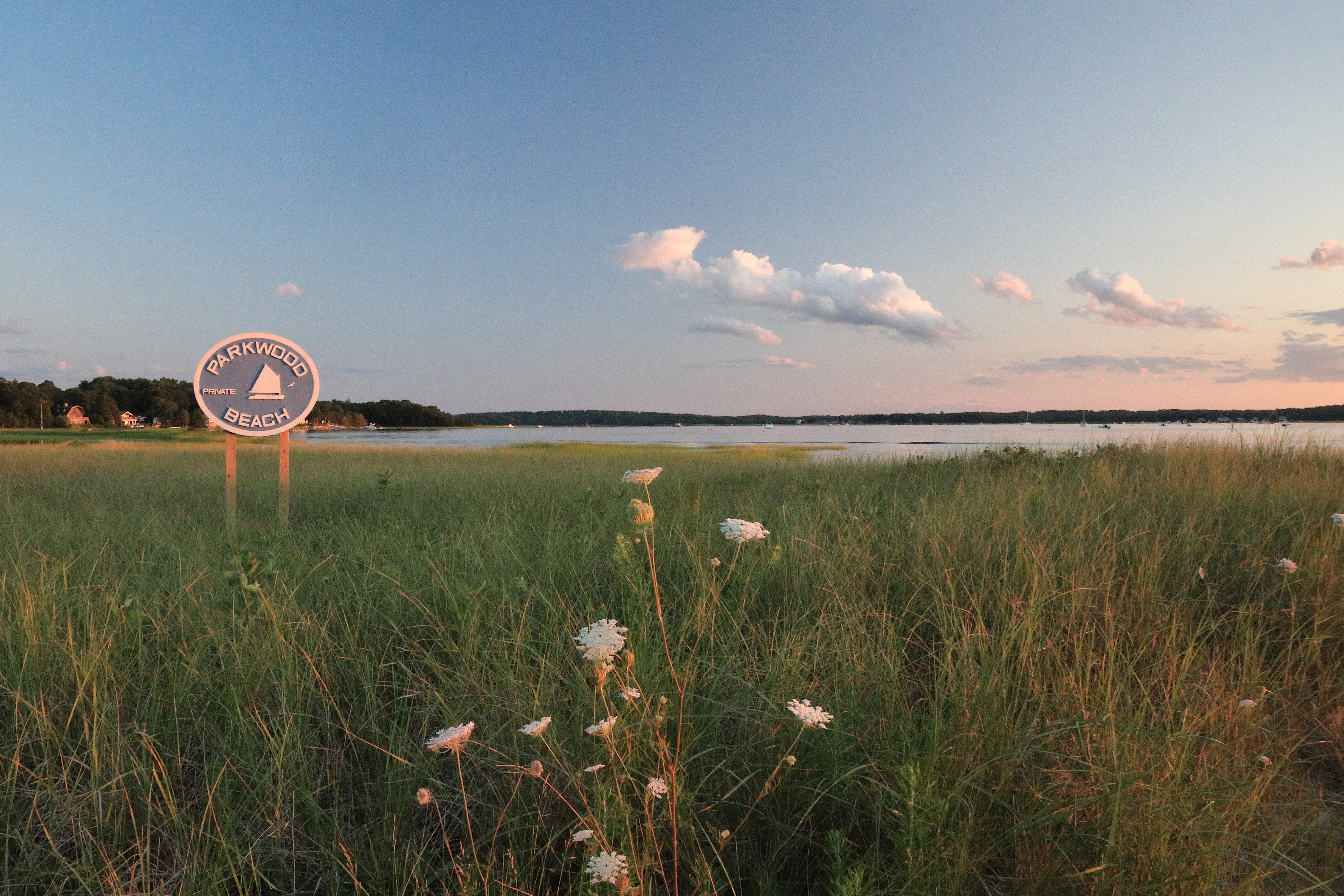 Walking trail in Wareham, Massachusetts