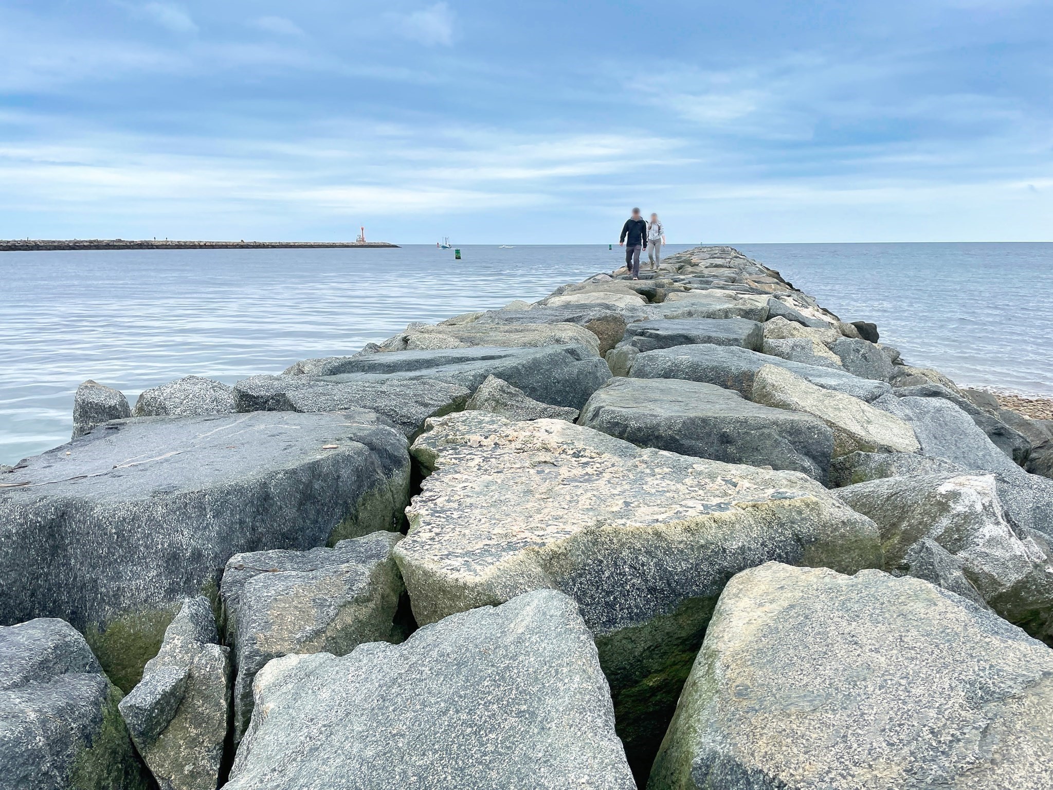 Salt marsh and boardwalk in Sandwich