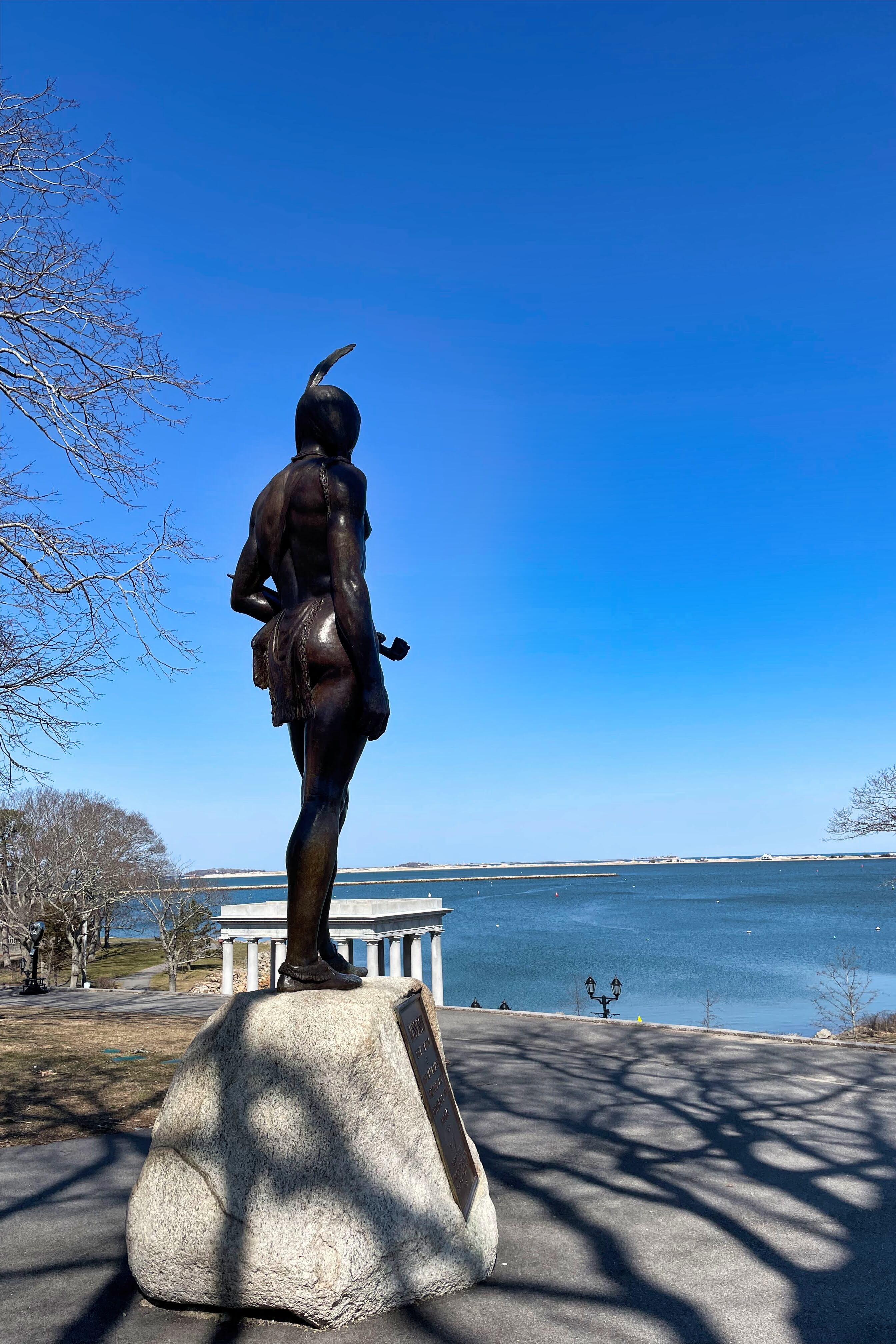 Plymouth waterfront scene