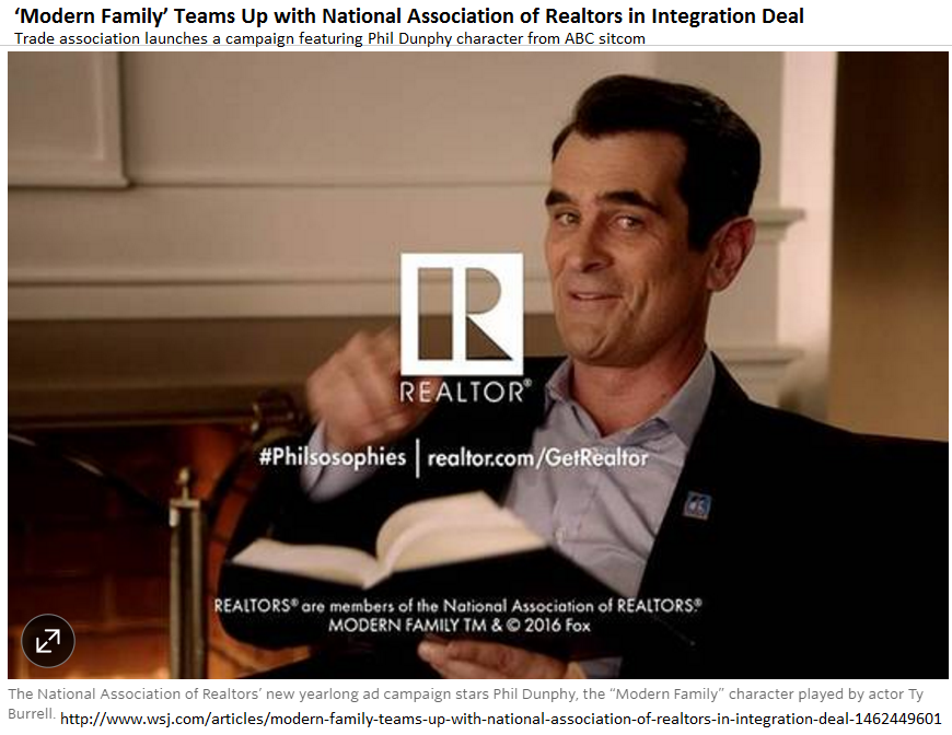 ‘Modern Family’ Teams Up with National Association of Realtors in Integration Deal