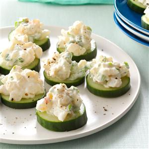 Shrimp Cucumber rounds