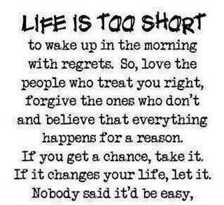 Life is short
