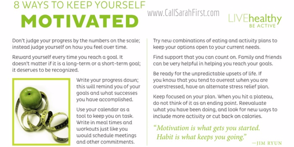 8 Ways to Keep Yourself Motivated