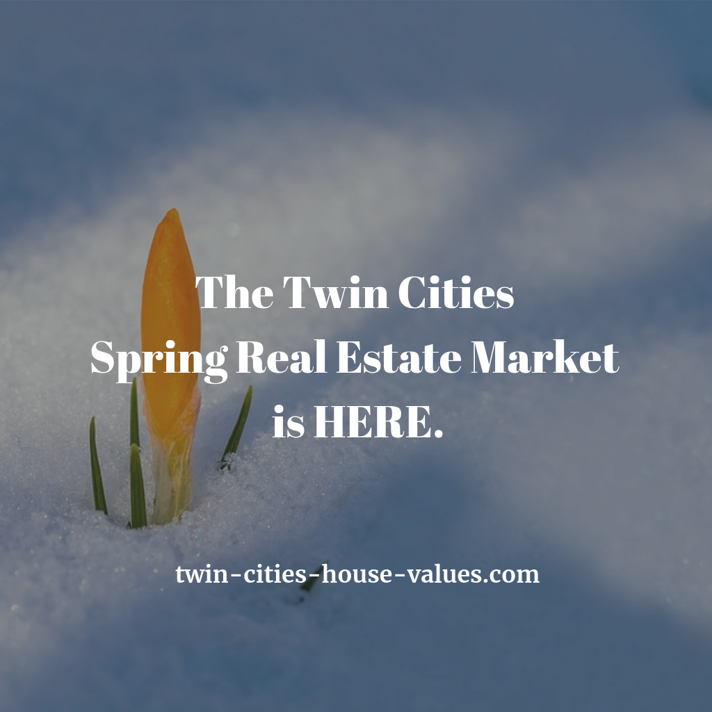 Twin Cities Spring Real Estate Market Starts NOW