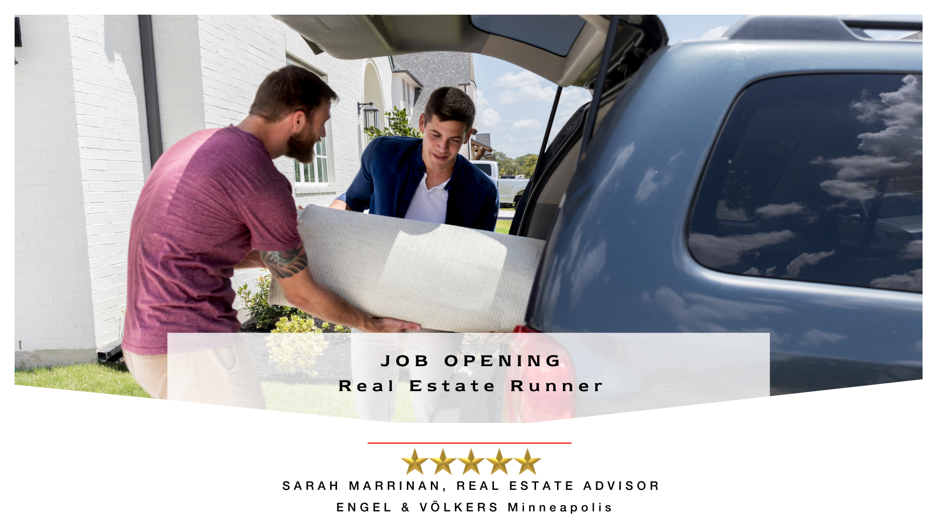 Job Opening: Real Estate Runner