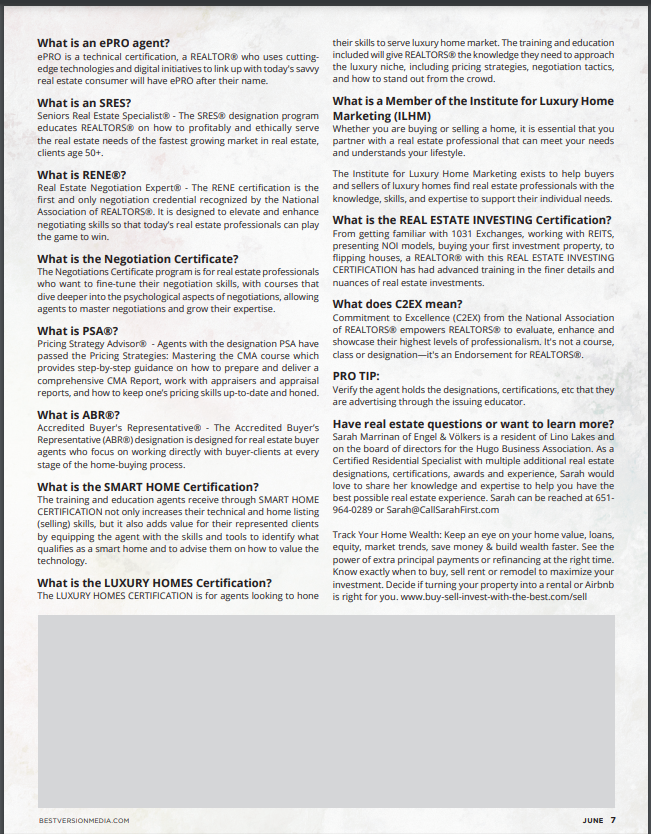 Lino Living Magazine - Lino Lakes MN