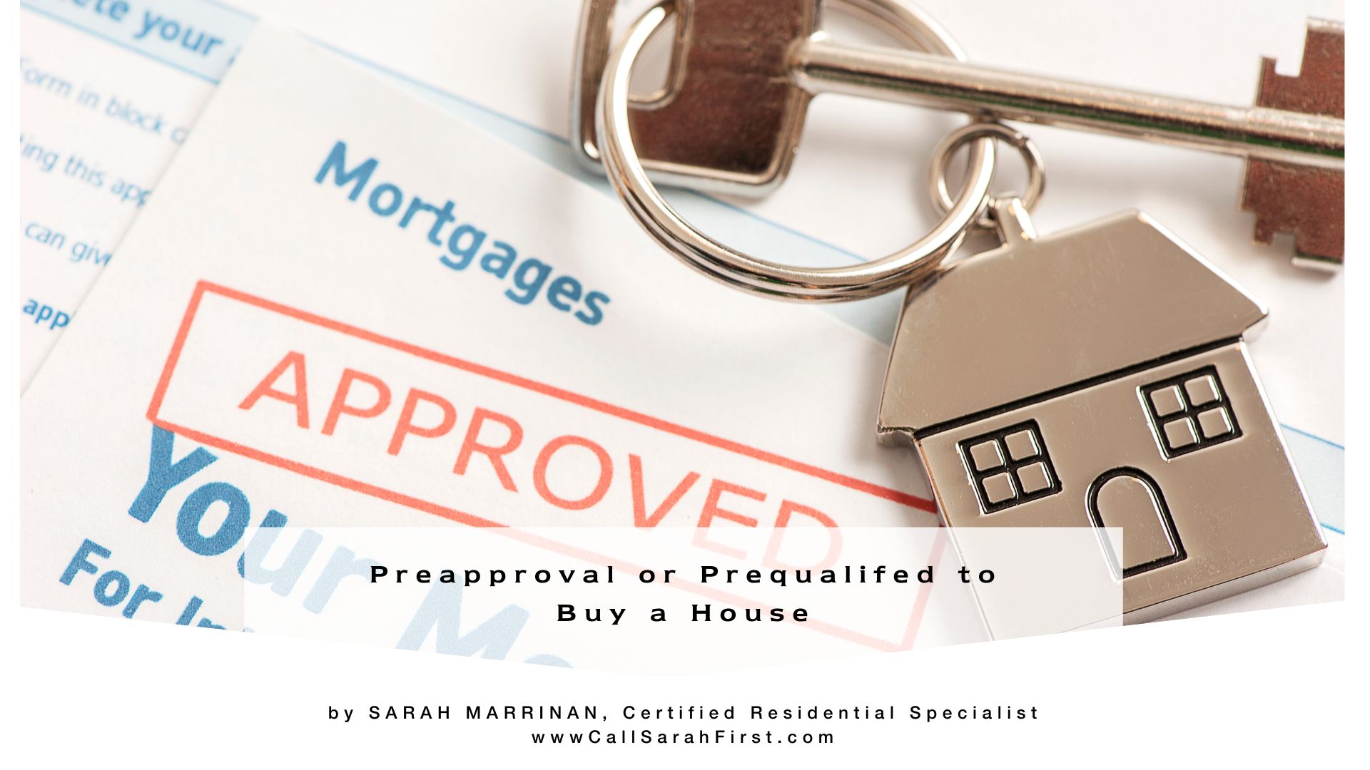 Preapproval or Prequalifed to Buy a House