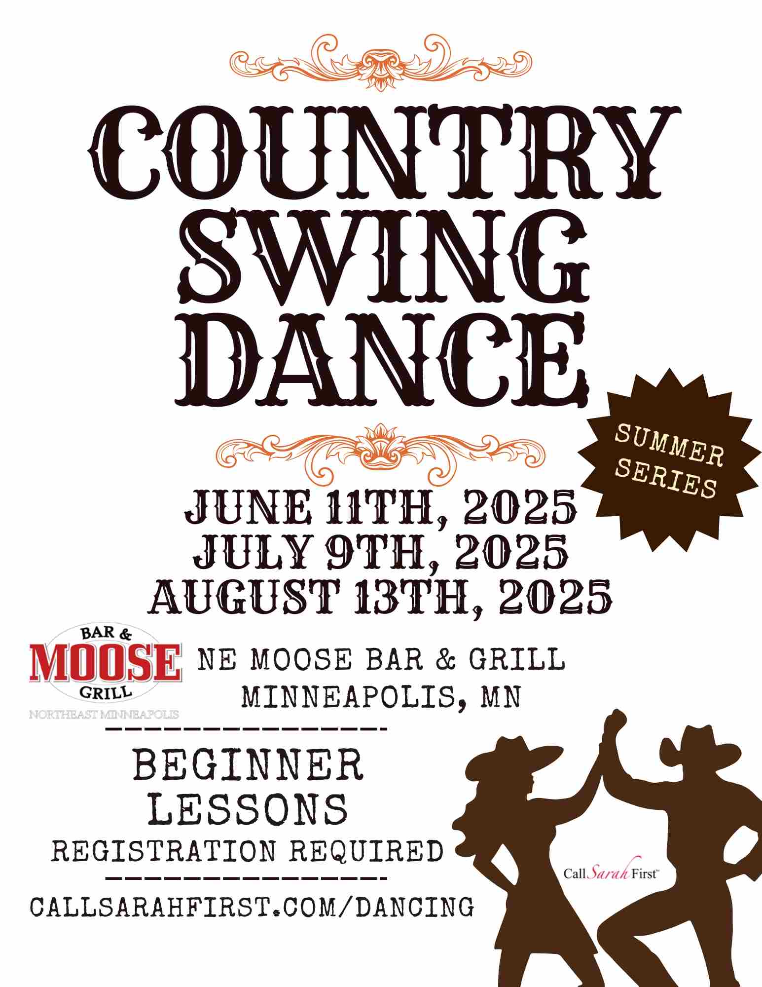 Summer Series Country Swing Dance Lessons 