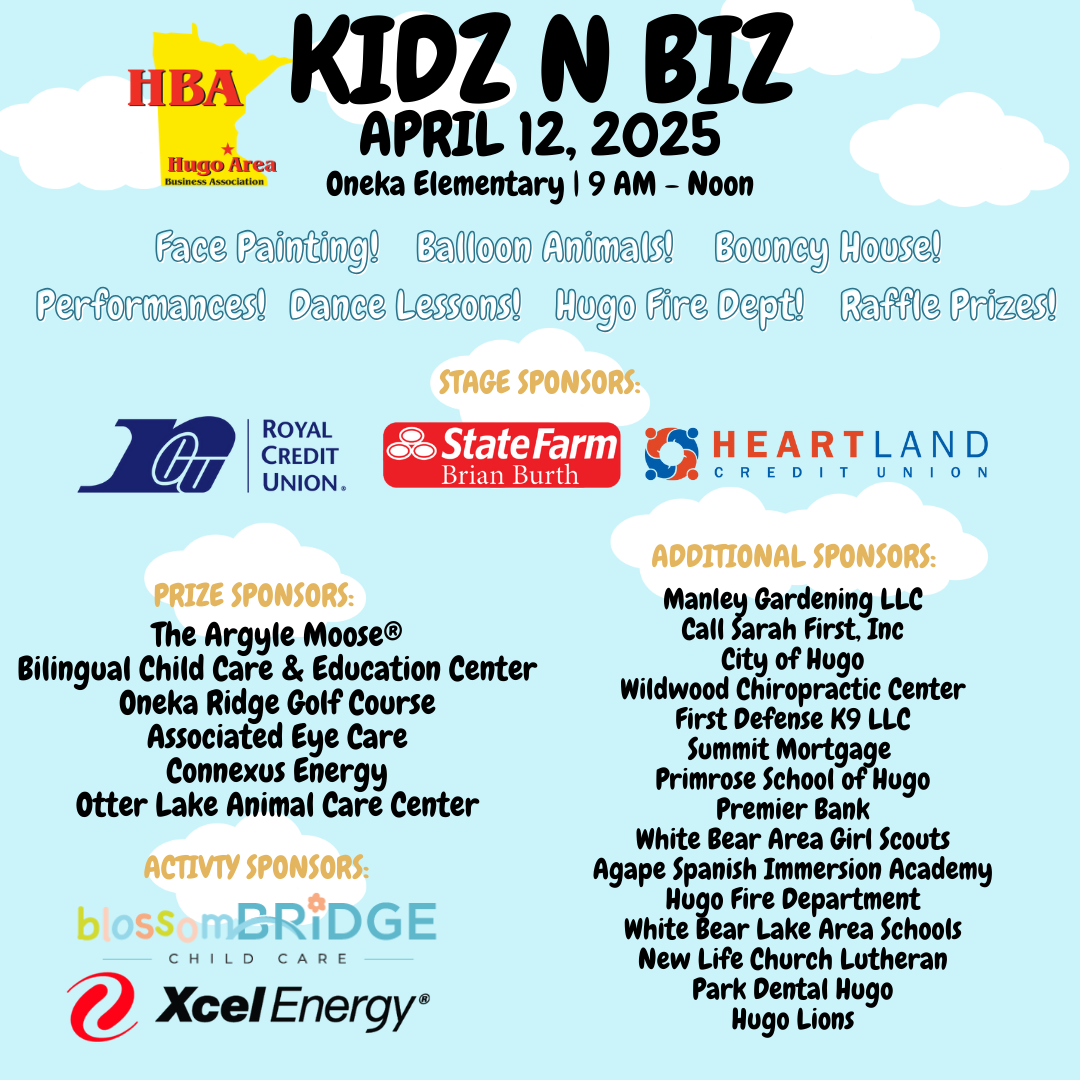 Hugo Kidz N Biz 2025 Event Sponsors