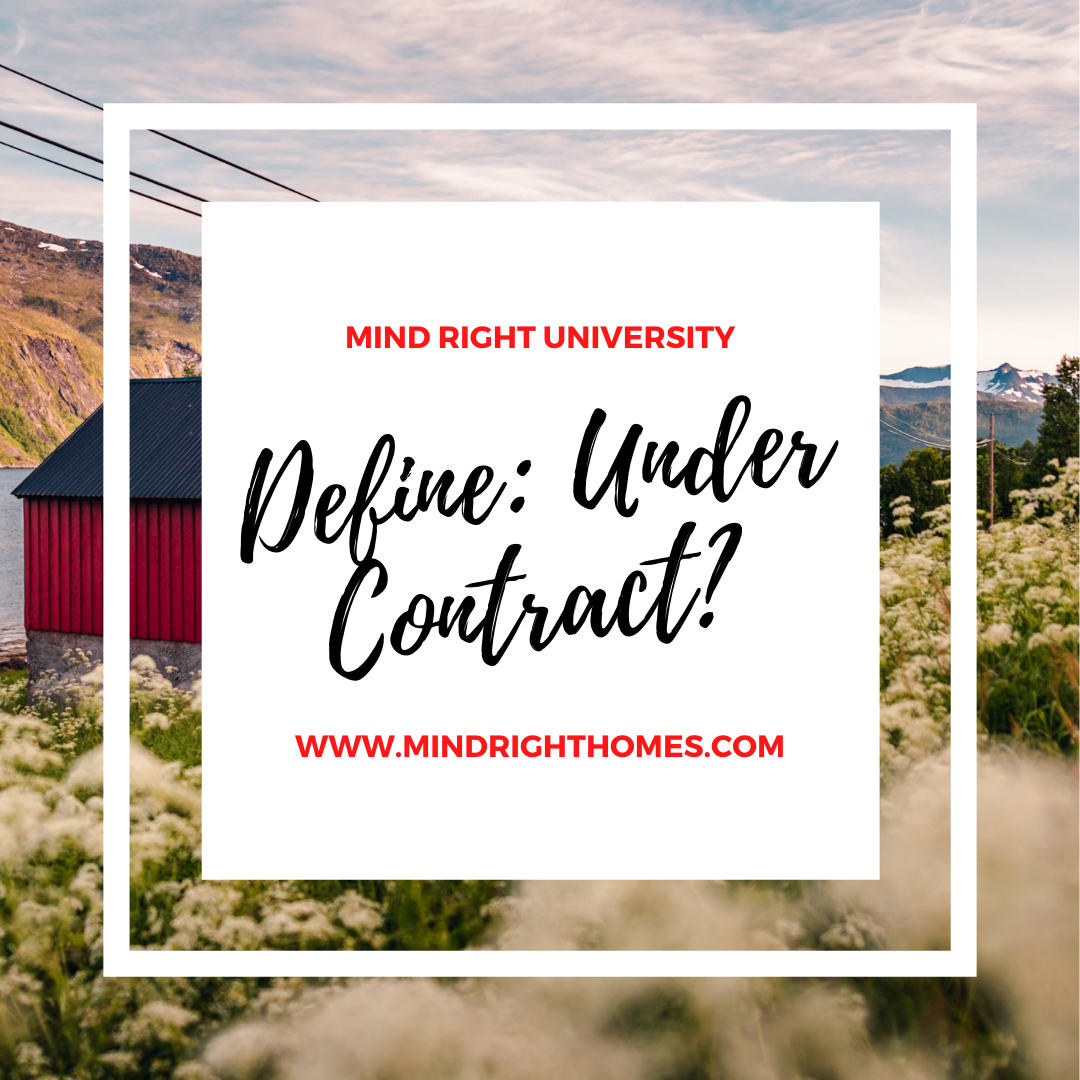 What Does ‘Under Contract’ Mean in a Real Estate Listing?