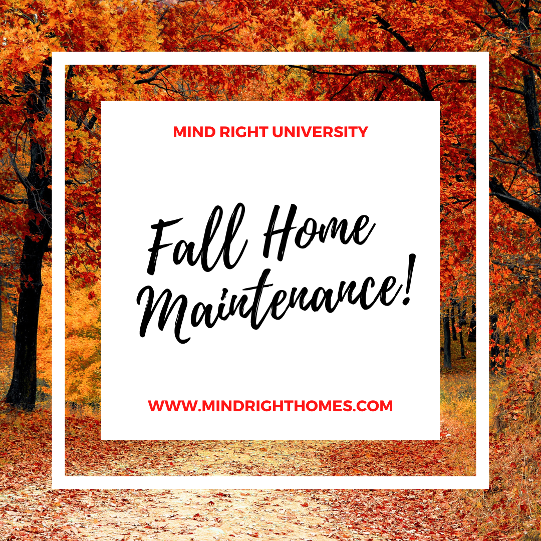 Autumn Home Maintenance Tips!
