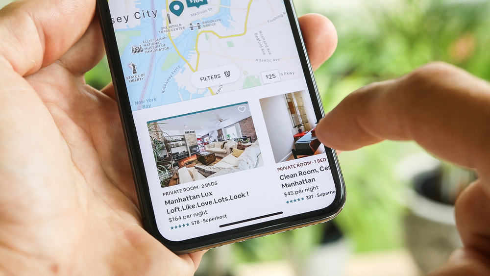 Doing a listing search on mobile