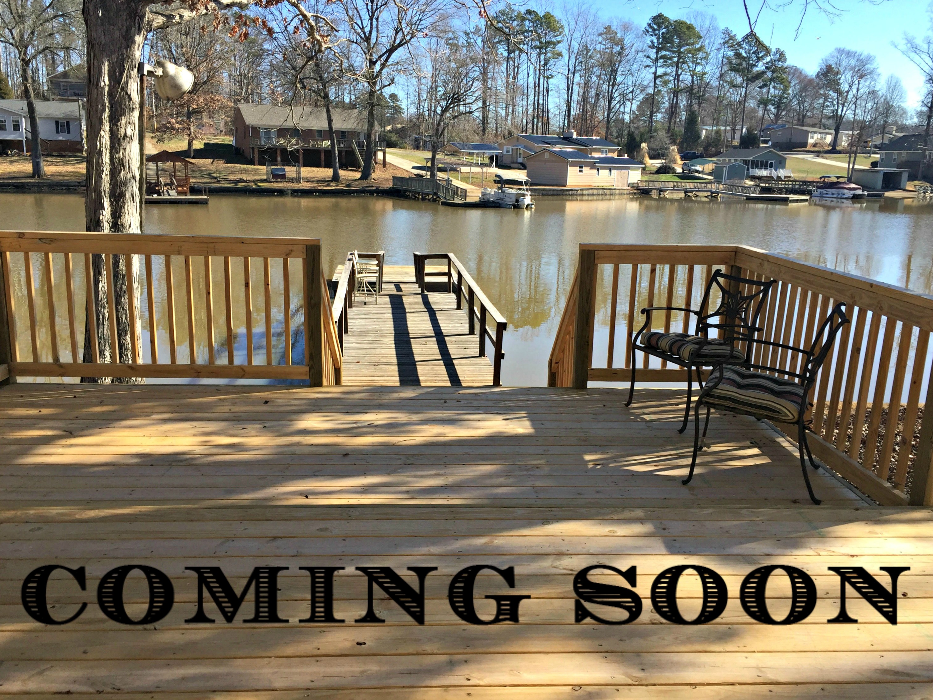 Coming Soon Waterfront Lake Home Getaway At High Rock Lake