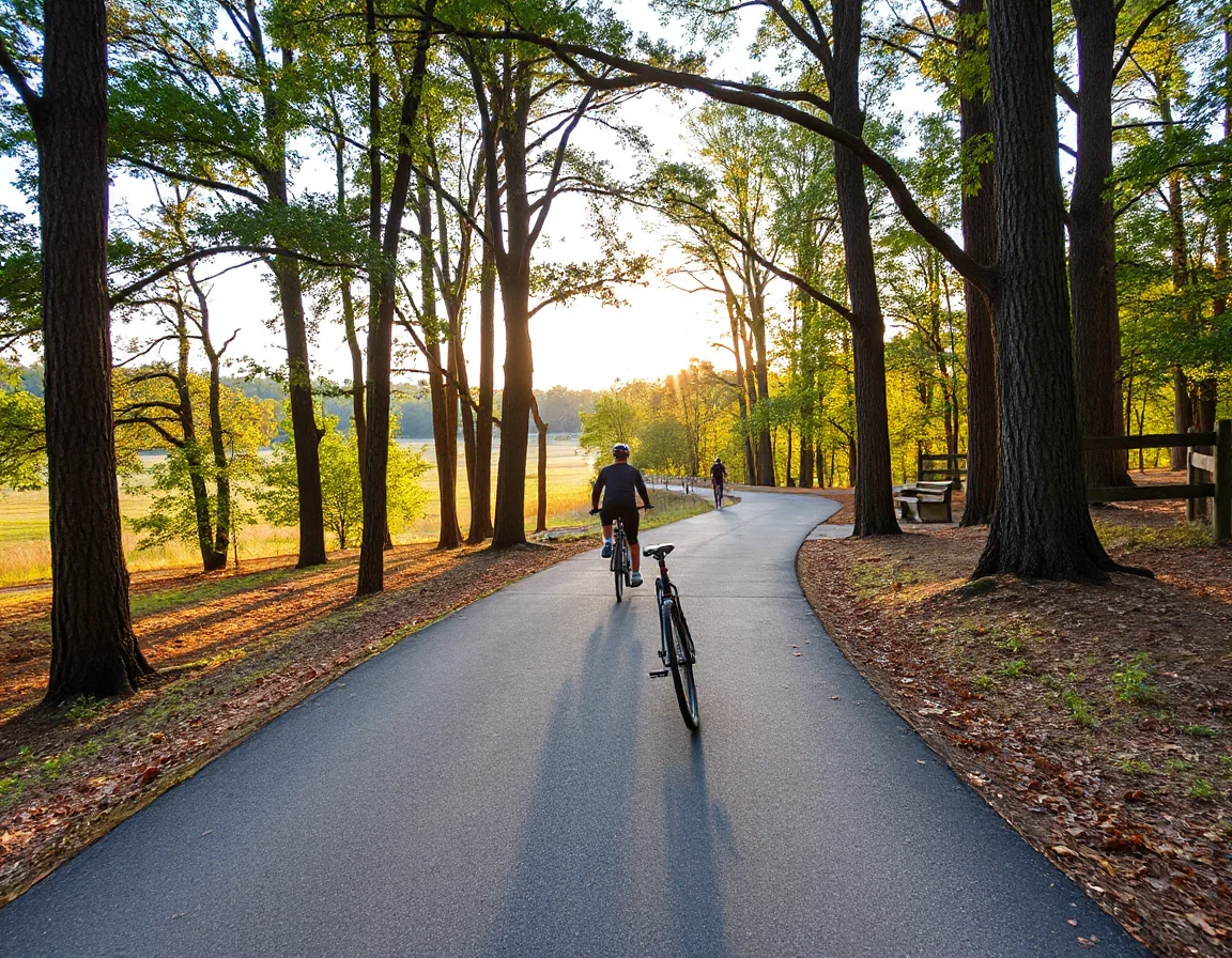 Recreation trail near Dacula at Little Mulberry Park