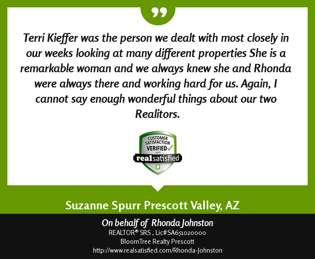 Terri Kiffer - Spurr Testimonial