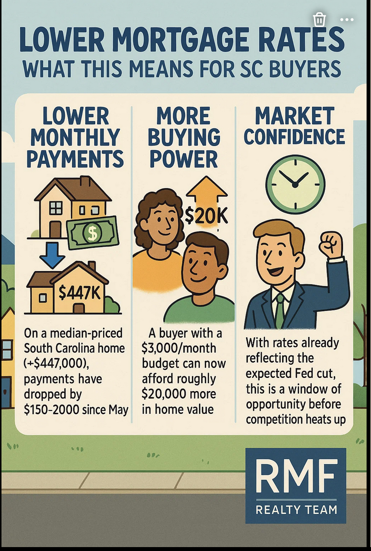 Monthly Payment Drop Boosts Buying Power in South Carolina