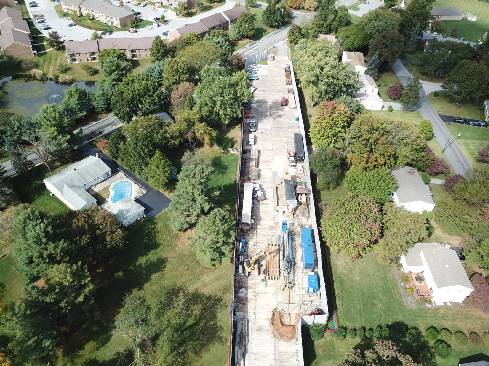 infrastructure easements in neighborhood