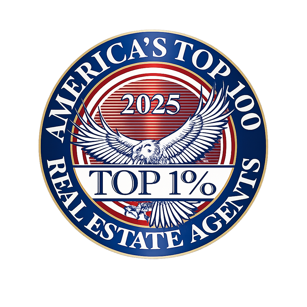 America's Top 100 Real Estate Agents Award earned by Team Freebery