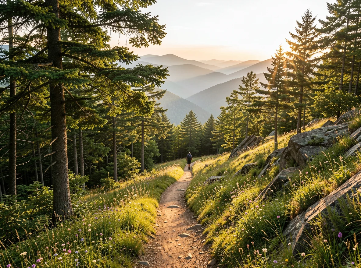 Trail and outdoor recreation in Bethany, Connecticut