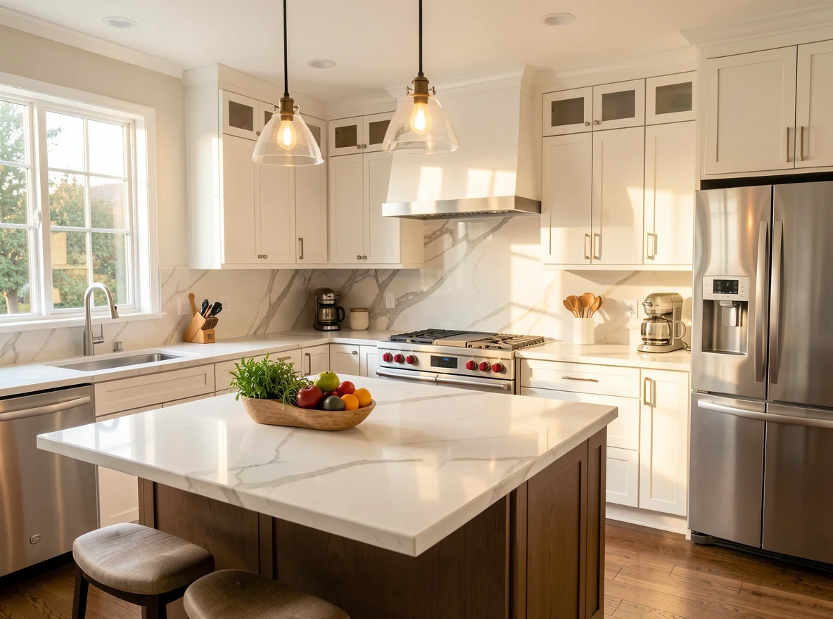 Beautifully prepared home interior ready for sale