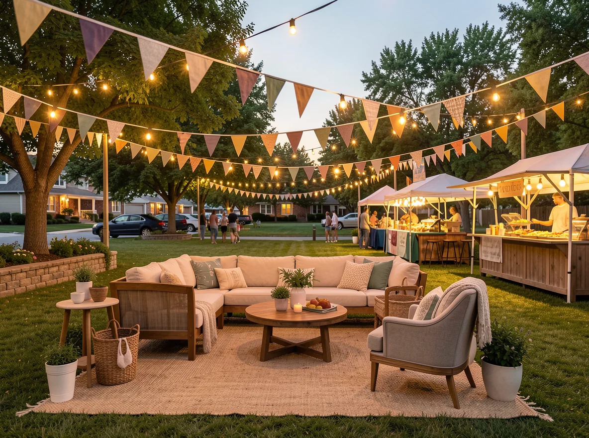 Creative open house marketing scene designed to help a listing stand out