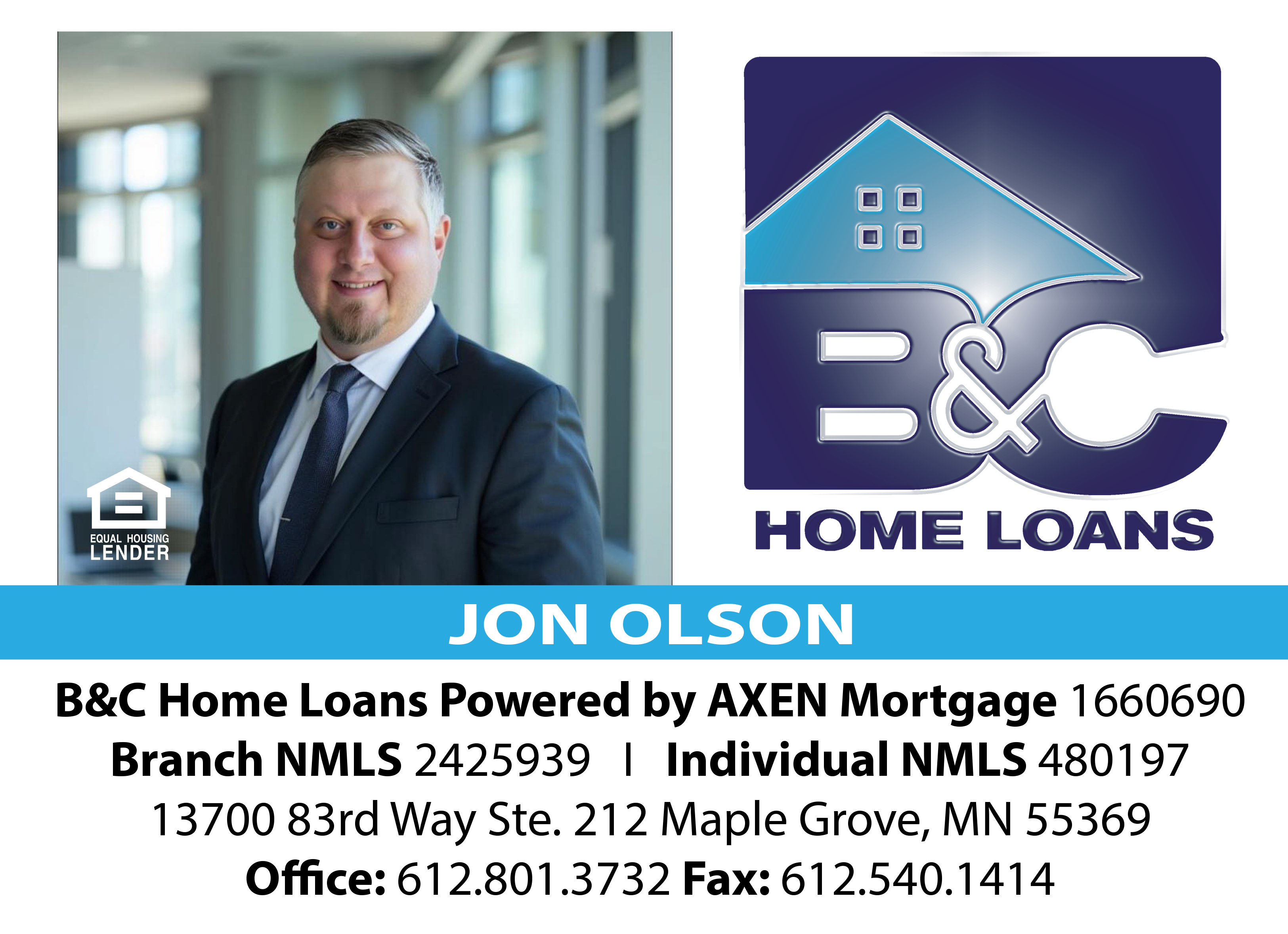 Jon Olson Axen Mortgage