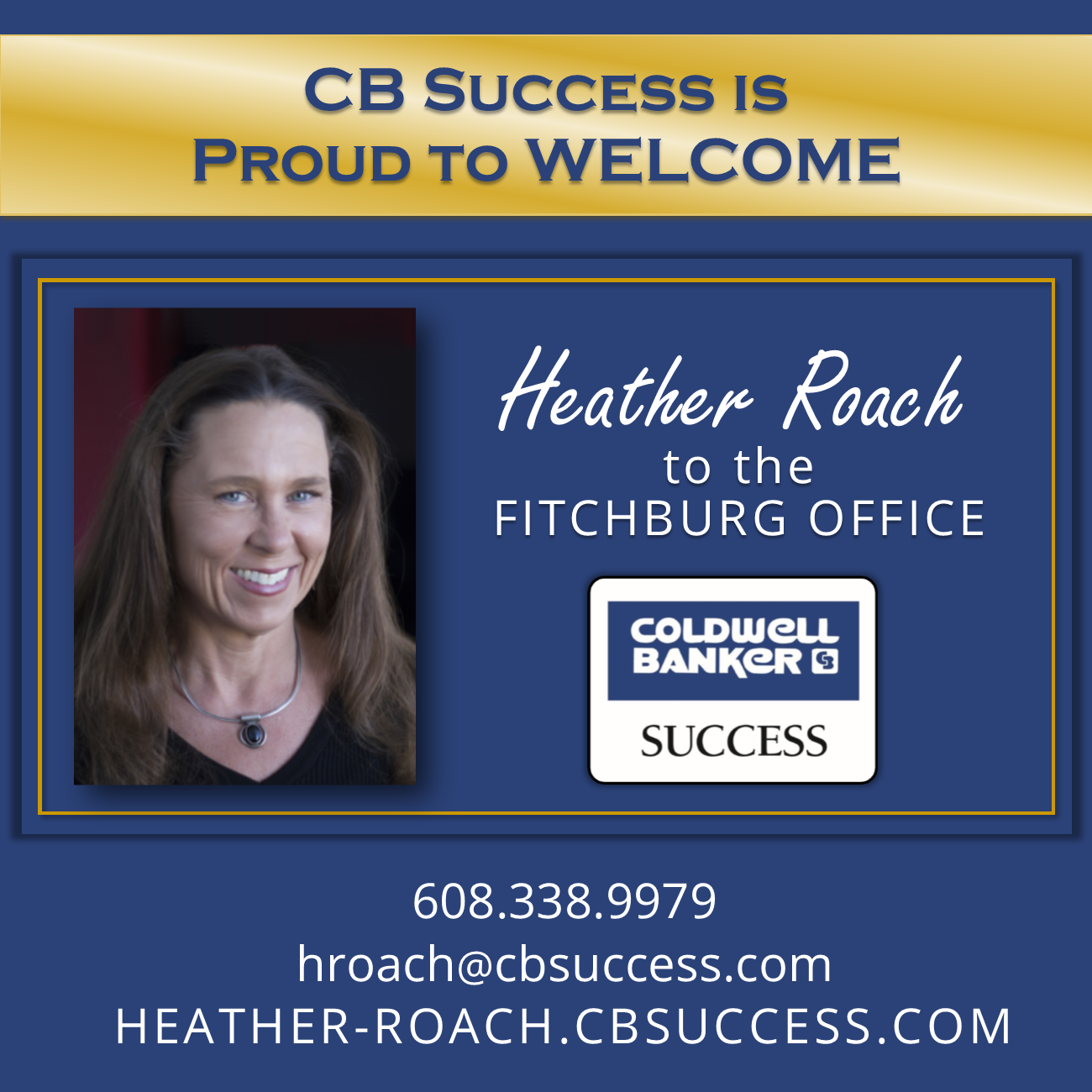 Welcome Heather Roach!
