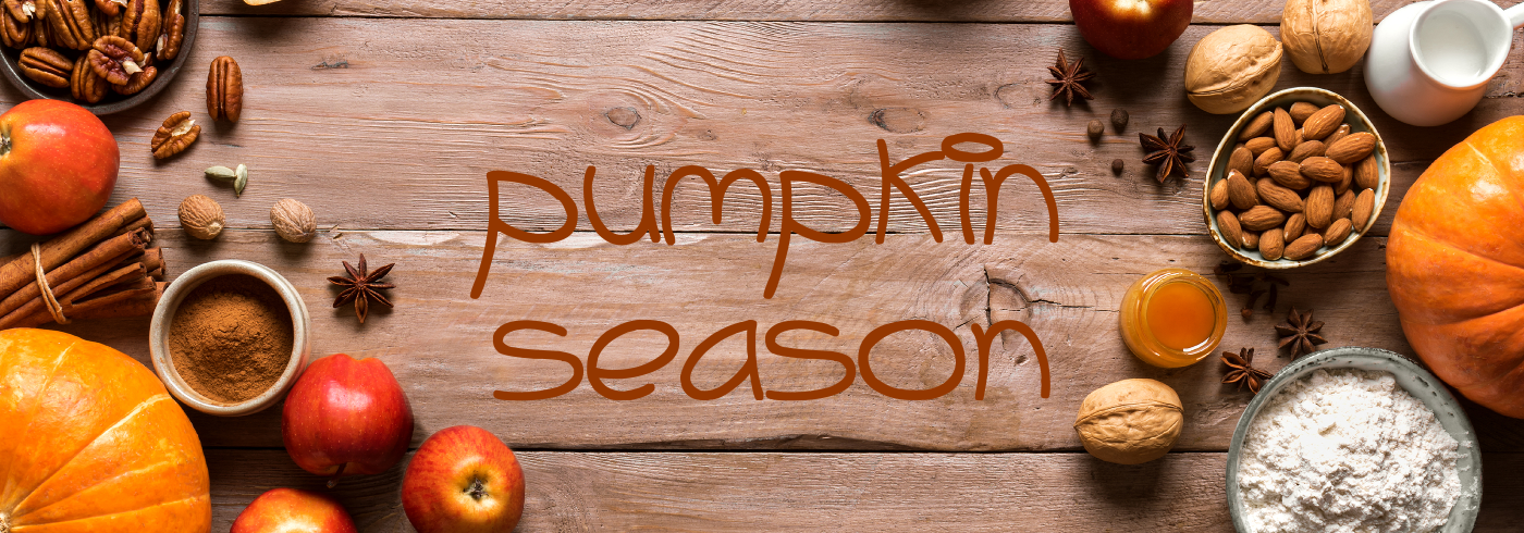pumpkin season banner